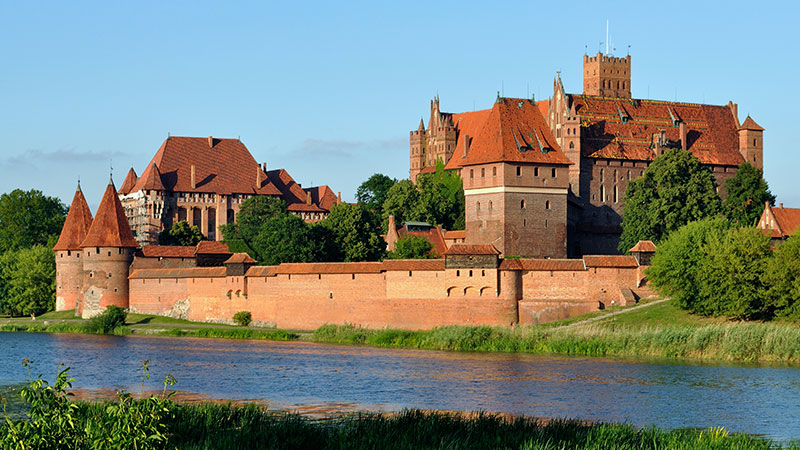 Polska slott i Masurien